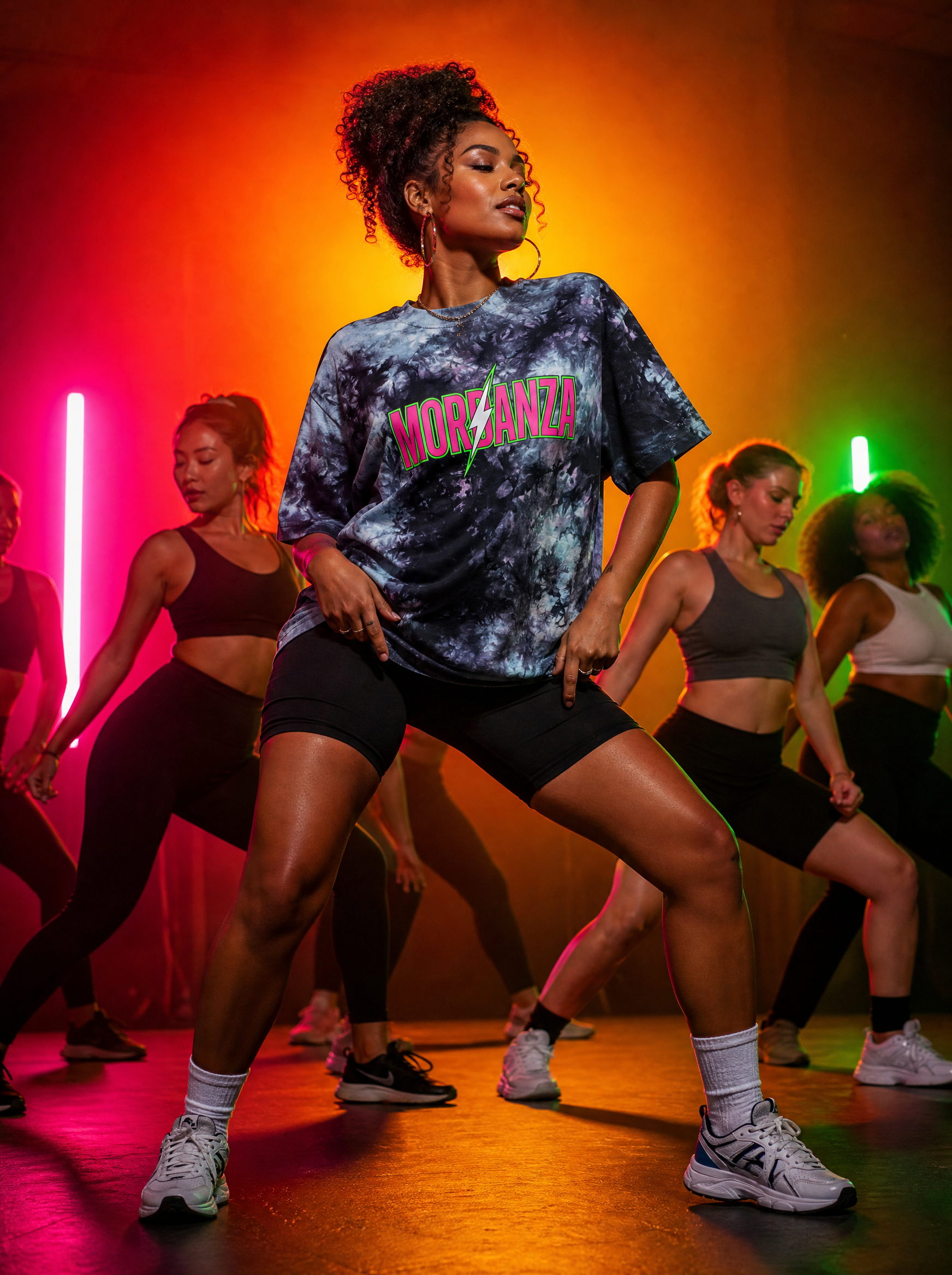 Mordanza x ARDENTE Tie-Dye Oversized Tee